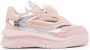 Versace Odissea leather sneakers Pink - Thumbnail 1