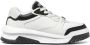 Versace panelled leather sneakers White - Thumbnail 1