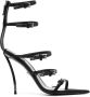 Versace Pin-Point 120mm sandals Black - Thumbnail 1