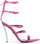 Versace Pin-Point 120mm strappy sandals Pink - Thumbnail 1
