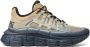 Versace Trigeca leather sneakers Neutrals - Thumbnail 1