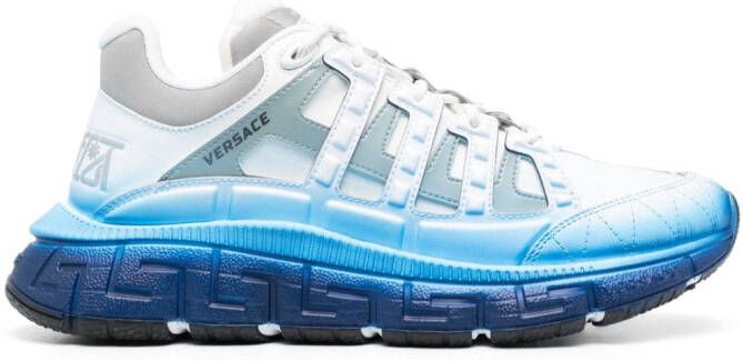 Versace Trigreca lace-up sneakers Blue