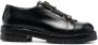 Versace zip-detail round-toe loafers Black - Thumbnail 1