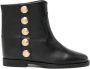 Via Roma 15 3194 ankle leather boots Black - Thumbnail 1