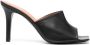 Via Roma 15 leather heeled sandals Black - Thumbnail 1
