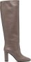 Via Roma 15 Santa Monica 85mm leather boots Brown - Thumbnail 1