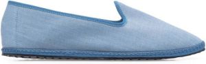 Vibi Venezia Ciro two-tone slip-on shoes Blue