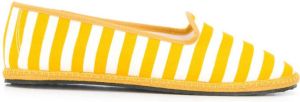 Vibi Venezia stripe espadrilles Yellow