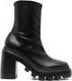 Vic Matie 110mm chunky leather boots Black - Thumbnail 1