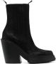Vic Matie 110mm leather ankle boots Black - Thumbnail 1