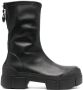 Vic Matie 50mm leather ankle boots Black - Thumbnail 1