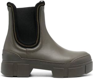 Vic Matie calf-leather Chelsea boots Green