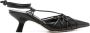 Vic Matie Chanel 60mm leather sandals Black - Thumbnail 1