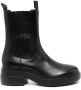 Vic Matie chunky 55mm leather boots Black - Thumbnail 1