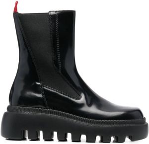 Vic Matie chunky slip-on boots Black