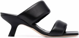 Vic Matie double-strap slip-on mules Black