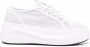 Vic Matie embossed-logo leather sneakers White - Thumbnail 1