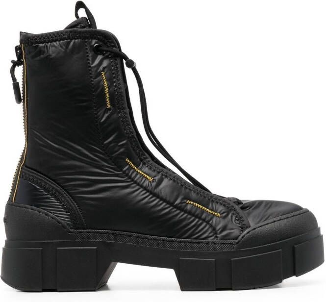 Vic Matie lace-up ankle boots Black