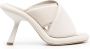 Vic Matie leather crossover-detail mules Neutrals - Thumbnail 1