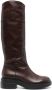 Vic Matie leather knee-high boots Brown - Thumbnail 1