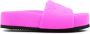 Vic Matie logo-embossed padded sandals Pink - Thumbnail 1