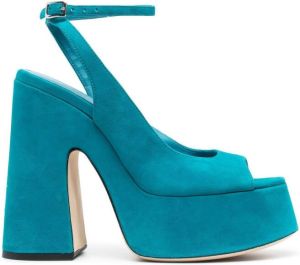 Vic Matie open-toe platform sandals Blue