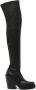 Vic Matie pointed-toe 115mm leather boots Black - Thumbnail 1