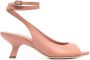 Vic Matie pointed-toe leather sandals Pink - Thumbnail 1