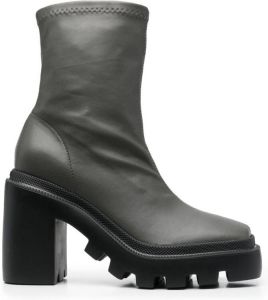 Vic Matie square-toe ankle boots Grey