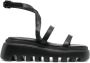 Vic Matie strappy chunky-sole sandals Black - Thumbnail 1