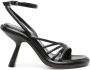 Vic Matie strappy leather sandals Black - Thumbnail 1