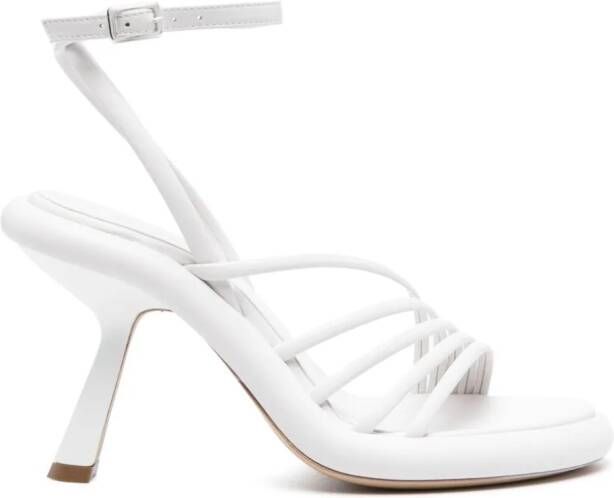 Vic Matie strappy leather sandals White