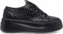 Vic Matie woven-design leather sneakers Black - Thumbnail 1