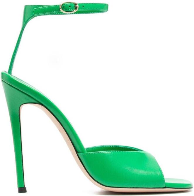 Victoria Beckham Destiny 115mm sandals Green