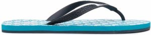 Vilebrequin wave-print flip flops Blue