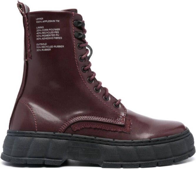 Virón 1992 combat boots Red