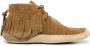 Visvim fringed suede desert boots Brown - Thumbnail 1