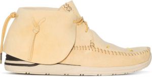 Visvim lace-up ankle boots Yellow