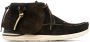 Visvim lace-up fringed sneakers Brown - Thumbnail 1