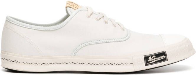 Visvim low-top cotton sneakers White
