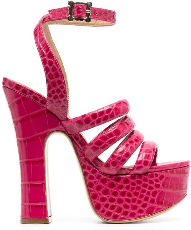 Vivienne Westwood Britney open-toe platform sandals Pink