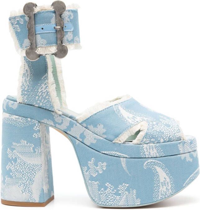 Vivienne Westwood Olde London 115mm sandal Blue