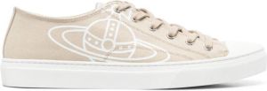 Vivienne Westwood Orb logo print sneakers Neutrals
