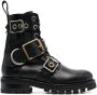 Vivienne Westwood stud-embellished combat boots Black - Thumbnail 1