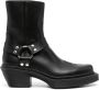 VTMNTS Harness 70mm leather ankle boots Black - Thumbnail 1
