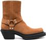 VTMNTS Harness 70mm suede ankle boots Brown - Thumbnail 1