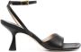 Wandler 80mm leather heeled sandals Black - Thumbnail 1