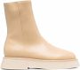 Wandler chunky sole leather boots Neutrals - Thumbnail 1