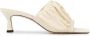 Wandler gathered leather sandals Neutrals - Thumbnail 1