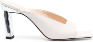 Wandler Isa 90mm slip-on sandals White